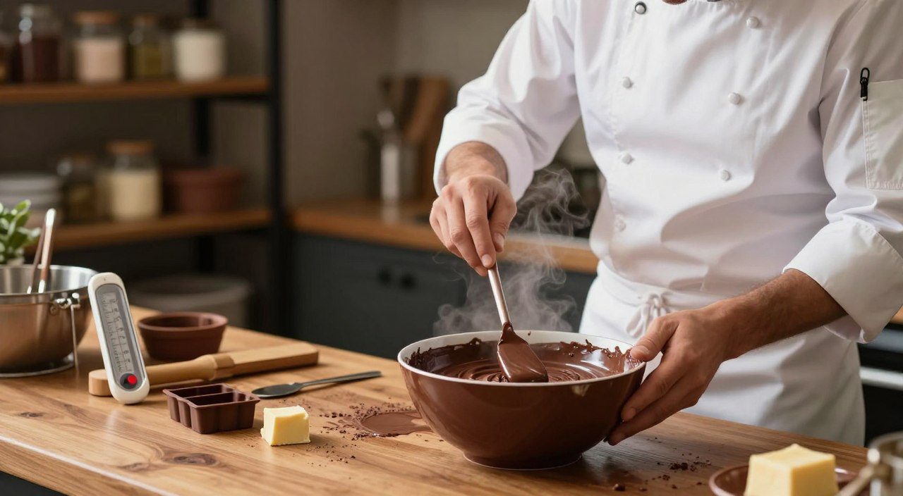 Técnicas de Temperagem de Chocolate
