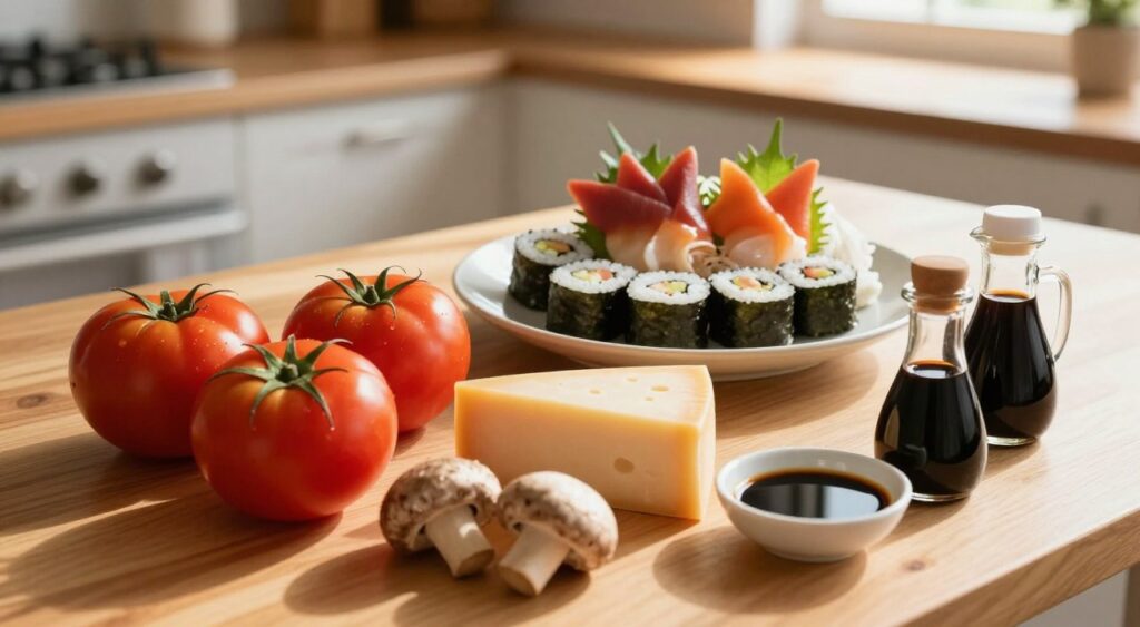 Quais alimentos são ricos em umami? Quais alimentos são ricos em umami?
