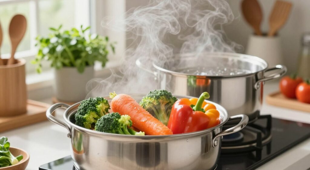 O Que é Cozinhar no Vapor na Culinária?